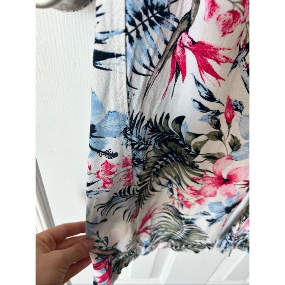 Cali1850 Women's Casual Linen Pants Drawstring Waist Lounge Beach Pants size L - Picture 7 of 7